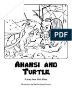 Anansi and Turtle African folk tale
