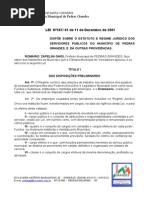 Lei Municipal n° 587-2001