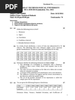 Statistical Methods (SM)