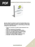 BRC Implementation Workbook Sample