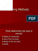 Mining Methods