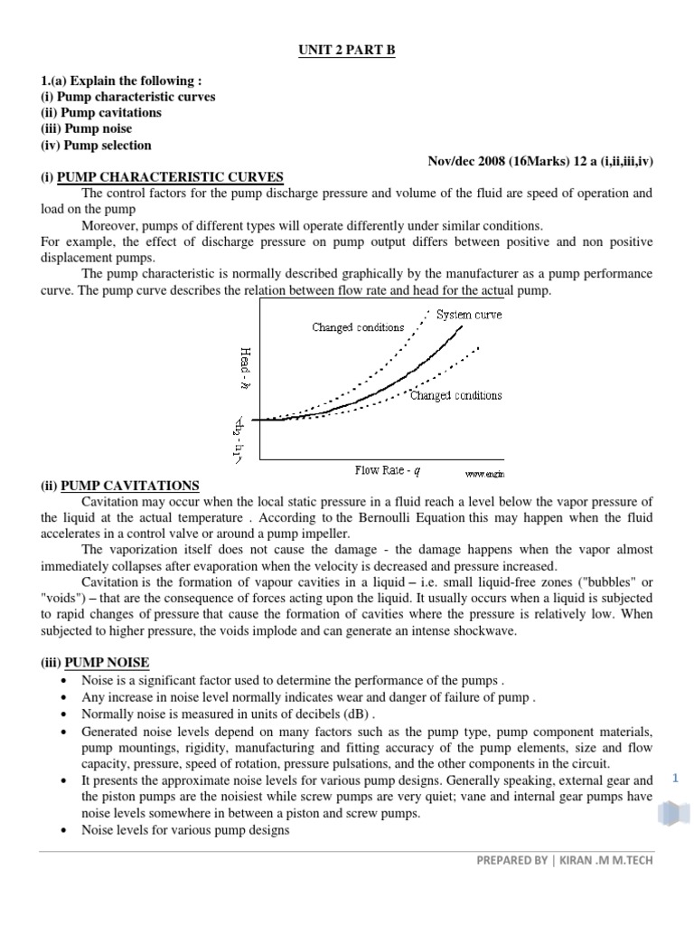 Understanding Hydraulic Pump Operations | PDF | Pump | Fluid Dynamics