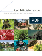 Biodiversity in My Hotel Checklist ES
