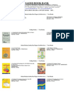 Download Text Books List1 by sabashsabash SN236425820 doc pdf