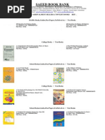 Download Text Books List1 by sabashsabash SN236425820 doc pdf