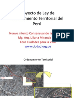 Proyecto Ley OT Peru