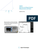 Spectrum and Signal Analyzer Measurements and Noise.