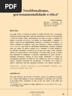Neoliberalismo e Governamentalidade