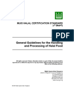 MUIS - Handling and Processing of Halal Food
