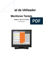 Manual de Utilizador Monitores Tácteis T06 PDF