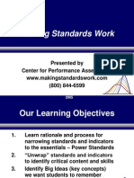 Designing Making Standards Work - Reeves