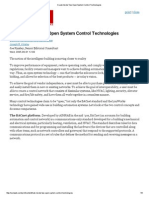 A Look Inside Two Open System Control Technologies