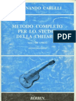 Ferdinando Carulli Metode Completo Per l'Estudi Del La Guitarra