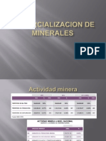 Comercializacion de Minerales