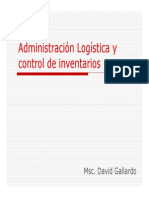 Sesión 1 y 2 - Administración Logistica y Control de Inventarios