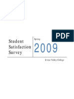 2009 Student Satisfaction Survey