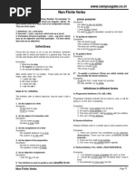 Non - Finite Verbs