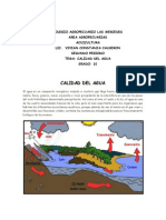 Calidad Del Agua, Acuicultura