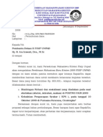 Surat Permohonan Dana Kps 2009