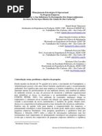 Planejamento Estratégico E Operacional