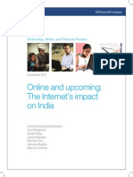 Online and Upcoming the Internets Impact on India