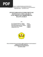 Download Inventarisasi Dan Dokumentasi Sistem Mata Pencaharian Di Jawa Barat by Fota Roma Gea SN236455963 doc pdf