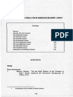 Performance Practice Bibliography (1992)