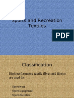 Sports and Recreation Textiles