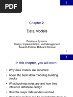 Data Models: Database Systems: Design, Implementation, and Management, Seventh Edition, Rob and Coronel