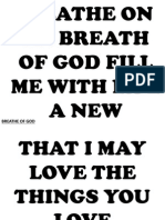 Breathe of God