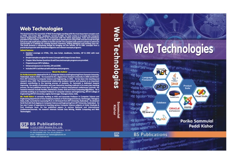 Web Technologies for Computer Science Students | PDF | Computing | Software