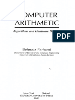 1999 Computer Arithmetic-Algorithms and Hardware Designs