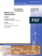 NERC Capacity of Wind