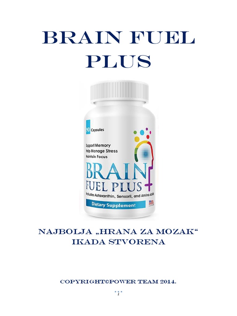 Brain Fuel Plus | PDF