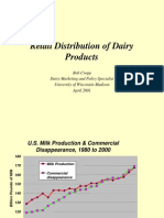 Retail Distribution of Dairy Products