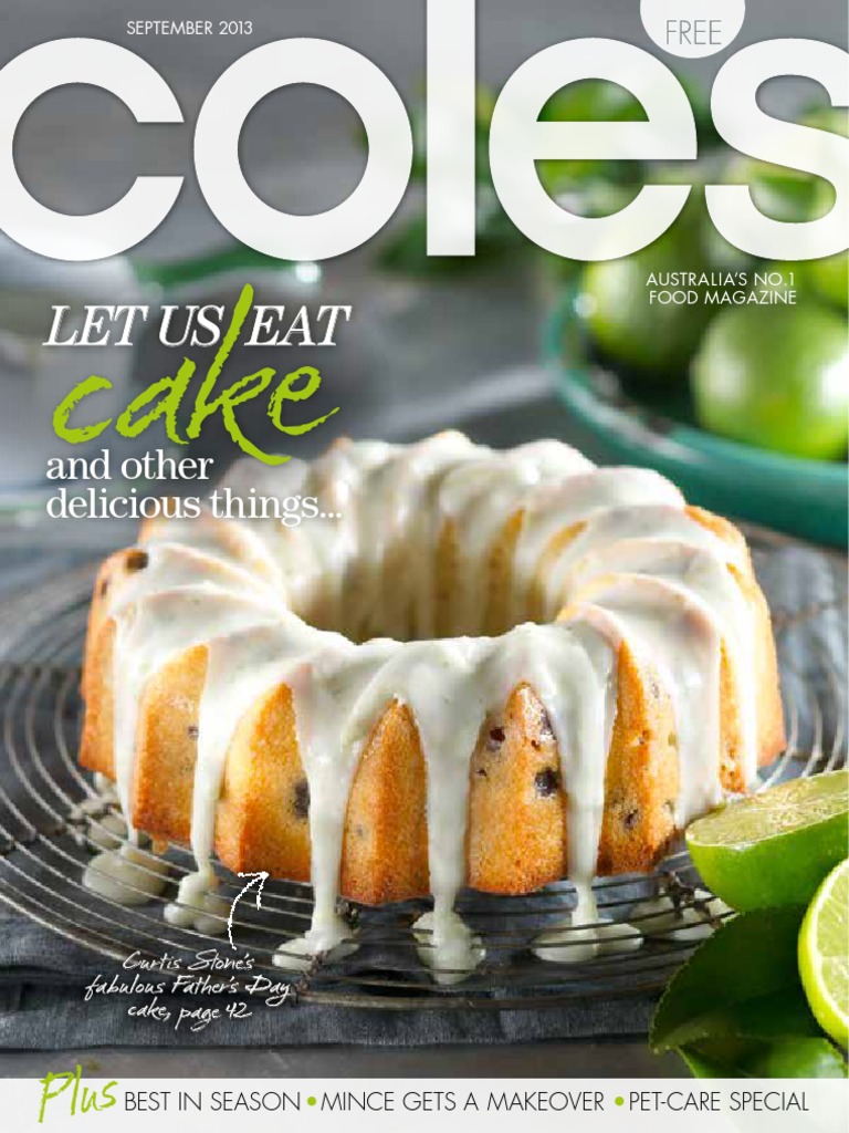 Coles Recipe Magazine Zucchini Waffle Free 30day Trial Scribd