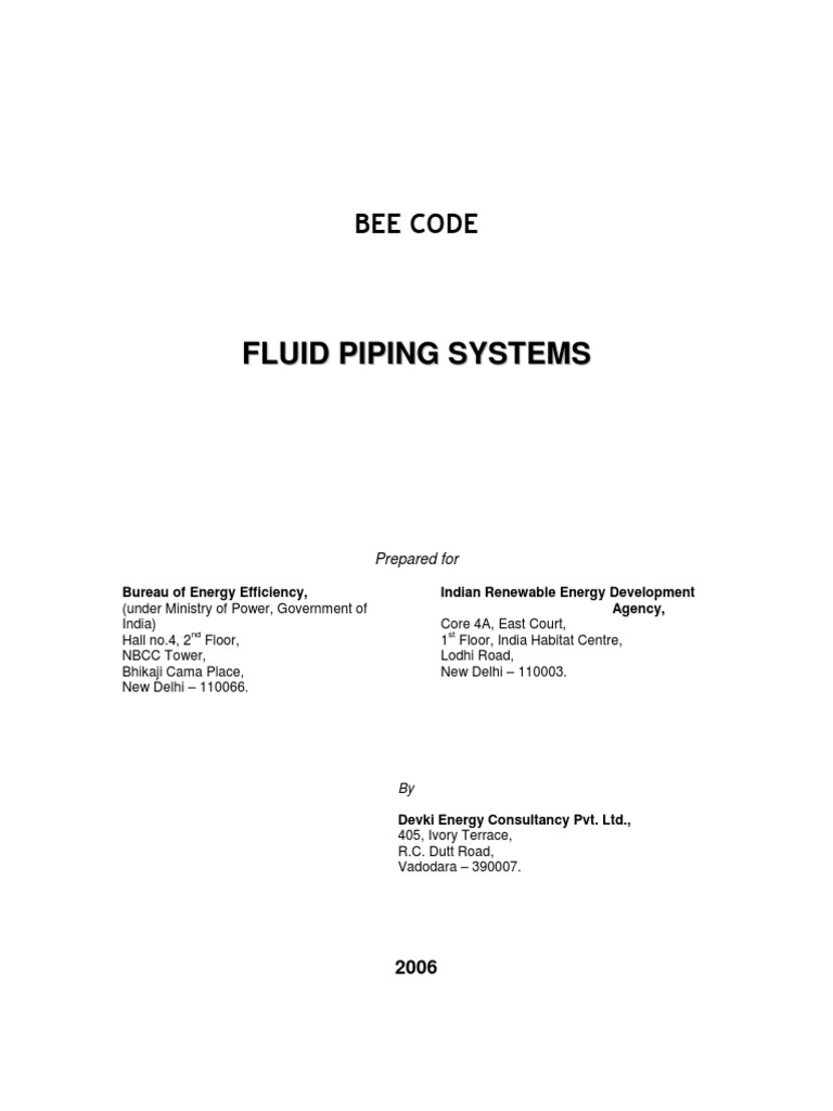 Bee Code - Fluid Piping | PDF