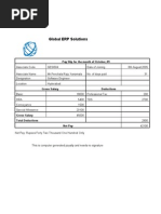Download Global ERP Pay Slip for the Month of October 09 by Monica Hubbard SN23647795 doc pdf