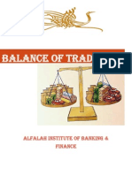 BAlance of Trade