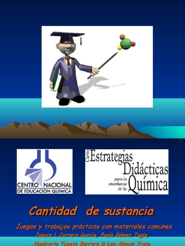 Cantidad de Sustancia PDF Mole (Unidad)