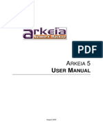 Arkeia NB User Manual