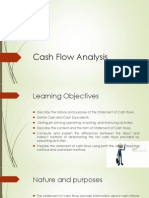 Cash Flow Analysis, Gross Profit Analysis, Basic Earnings Per Share and Diluted Earnings Per Share
