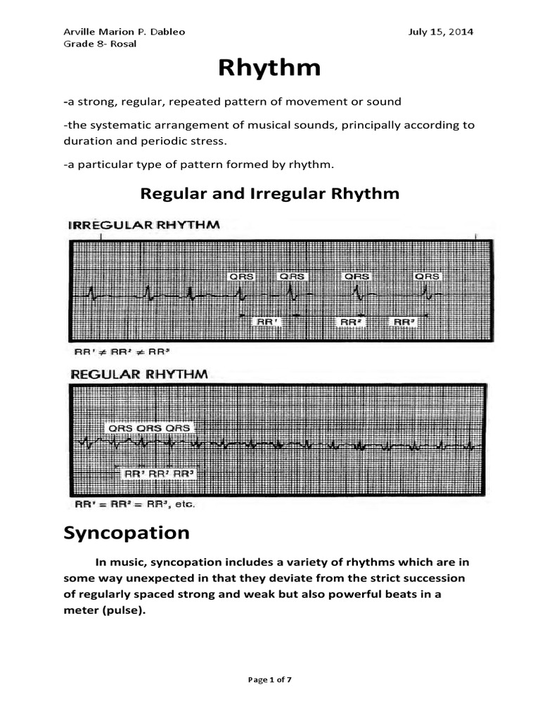 Rhythm Pdf