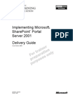 Microsoft MSDN Training MOC 2095 Implementing Microsoft SharePoint Portal