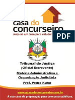 Administração e Organização Judiciária - Material de Concurso