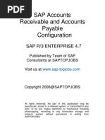 SAP Accounts Receivable and Accounts Payable Configuration