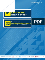 Der Connected Brands Index - Airlines in Europa und dem Mittleren Osten