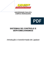 Sistemas de Controle e Servomecanismos (1)