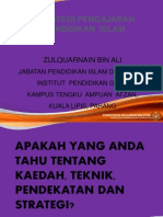 Pendekatan Kaedah Teknik (Strategi PNP)