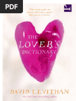 David Levithan - The Lover's Dictionary-2011 PDF